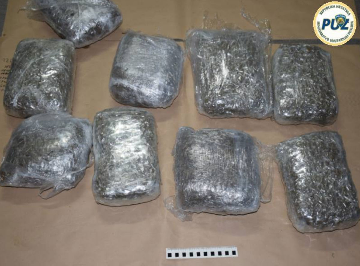 U Zagrebu zaplijenjeno 150 kilograma raznih droga vrijednih par milijuna kuna